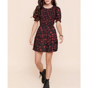 Kelsey Smock Top Mini Dress